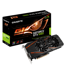 VGA GIGABYTE GeForce GTX 1060 G1 Gaming 6gb (GV-N1060G1 GAMING-6GD)