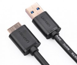 Dây USB 3.0 UGreen USB male to Micro USB Male mạ vàng 0.5m