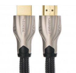 Cáp HDMI UGreen metal connector with Nylon braid 1.4V, full copper 19+1 - 1.5M