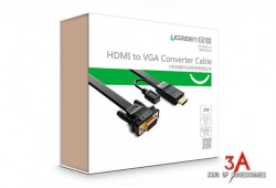 Cáp chuyển đổi Ugreen HDMi To VGA MM101 2M