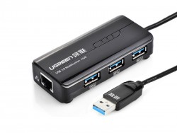 USB Hub UGreen USB 2.0 10/100Mbps Ethernet + 3 ports USB 3.0