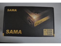 Nguồn máy tính SAMA HTX-550-B3 550W 80Plus Gold, A.PFC