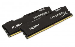 RAM Kingston HyperX Fury Black 8G DDR4 Bus 2400Mhz CL15 Kit of 2 - HX424C15FBK2/8