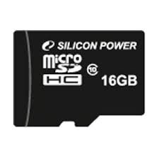 Silicon Power - Micro SDHC Card 16GB Class 10