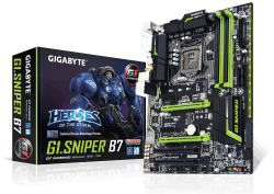 Mainboard GIGABYTE GA G1 Sniper B7 - Intel B150 chipset - Socket LGA 1151 DDR4
