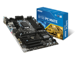 MAINBOARD MSI B150 PC MATE SK1151 DDR4