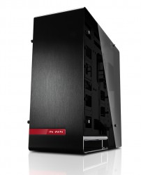 Vỏ case máy tính In-Win 909 Black Edition - Aluminium &amp;amp; Tempered Glass