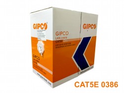 Cable Mạng GIPCO - UTP CAT5E - 0386