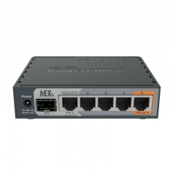 Router MikroTik RB760iGS (hEX S) –Chạy ổn định với 100 User