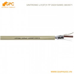 Cáp tín hiệu LAPP Kabel UNITRONIC LiY(ST)Y-TP 2X2X18AWG (3803971) – 2 Pair 18AWG chống nhiễu