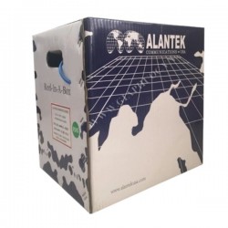 Cáp Mạng ALANTEK CAT6 U/UTP 24AWG 4 Pair Solid Copper PVC 301-600851-03BU