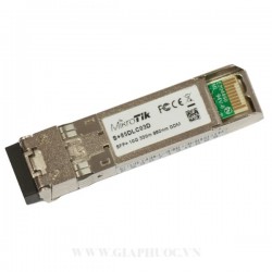 Module Quang MikroTik S+85DLC03D – SFP+ 10Gbps Multi-Mode LC Duplex 300m Chính Hãng