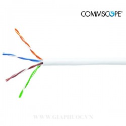 Cáp Mạng CommScope CAT5e U/UTP 24AWG 4 Pair Solid 6-219590-2 Chính Hãng