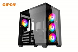 Vỏ Case Máy Tính GIPCO AQ669B Aquarium Pro