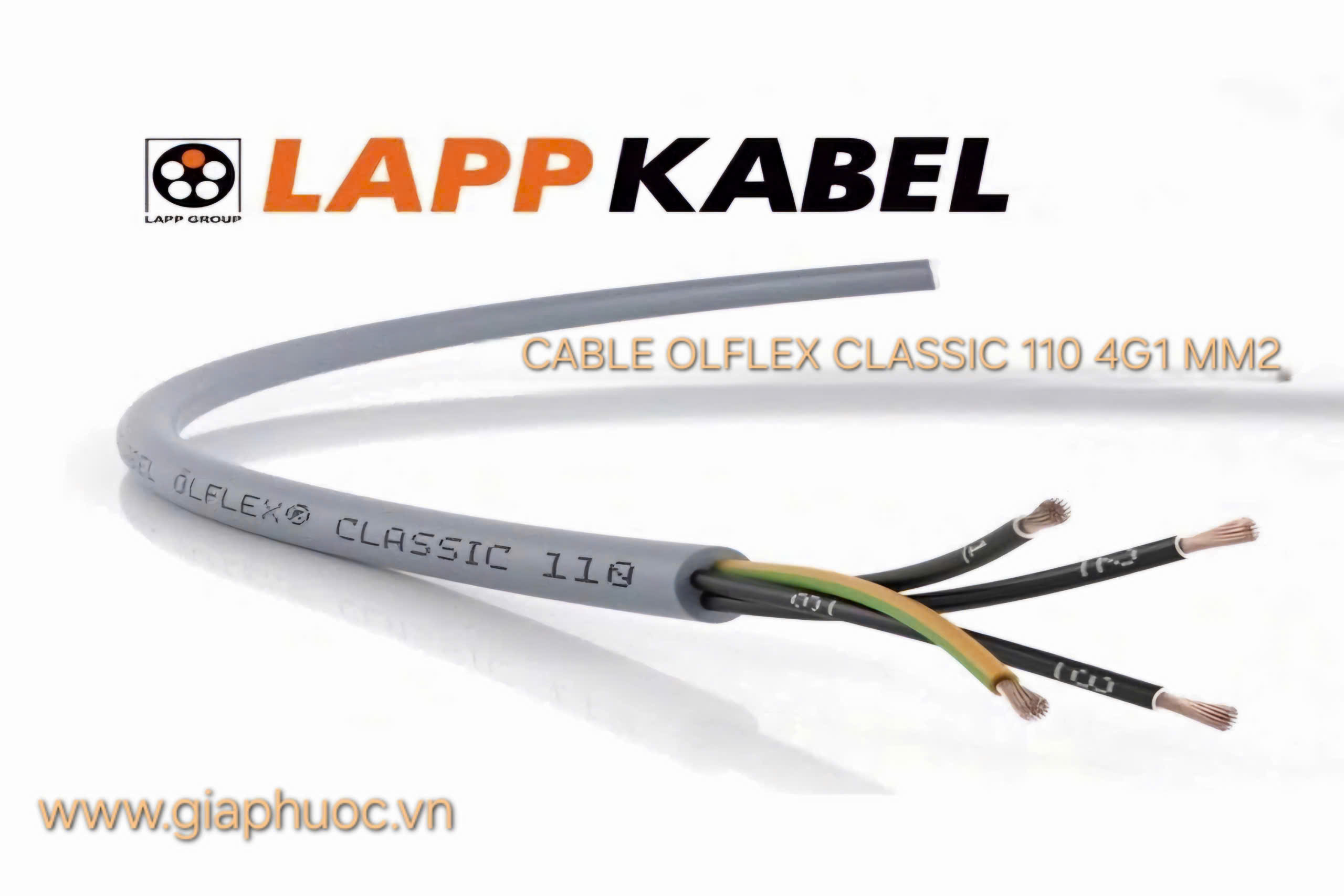 Cáp điều khiển LAPP Kabel ÖLFLEX CLASSIC 110 4G1 (1119204)
