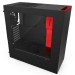 Case NZXT S340  Red on Black