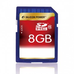 Silicon Power - SD Card SDHC 8G Class 4